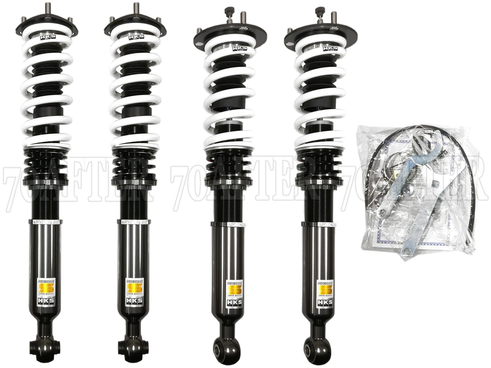 Coilovers HKS Hipermax S para 06-13 IS250 IS350 & 06-12 GS300 GS350 GS430 RWD - Imagem 1 de 1