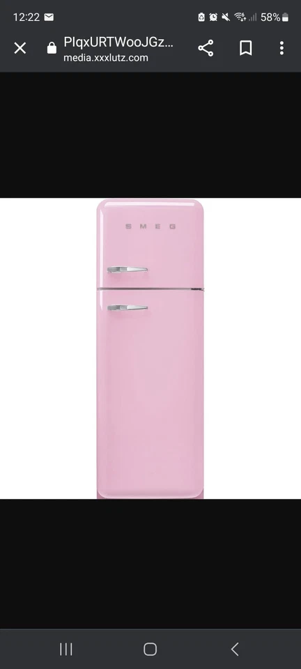 Smeg Kühlschrank neu, cadillac pink, OVP - Bild 1 von 1