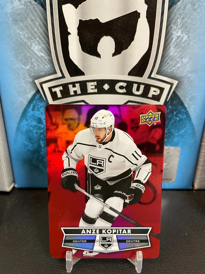 2021-22 Upper Deck Tim Hortons Red Die Cuts #DC17 Anze Kopitar - Image 1 of 1