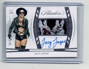 Jacy Jayne 2024 Panini Flawless WWE Patch Auto/Autograph Card - Picture 1 of 1
