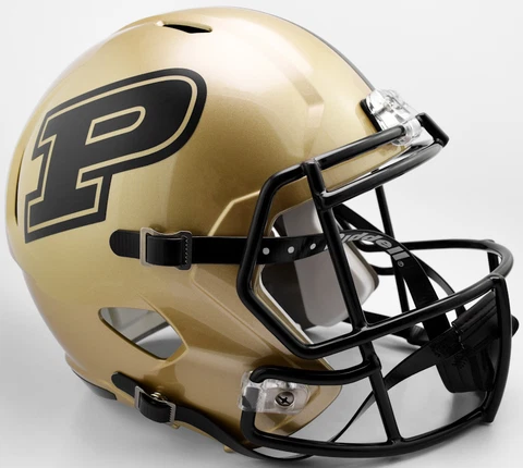 PURDUE BOILERMAKERS NCAA Riddell SPEED Full Size Replica Football Helmet Cover