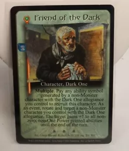 Wheel of Time CCG Friend of The Dark Promo - Picture 1 of 2