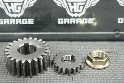 2004 KAWASAKI 97-05 KDX220R OEM ENGINE CRANKSHAFT PRIMARY GEAR 13097-1320 - Image 1 of 4