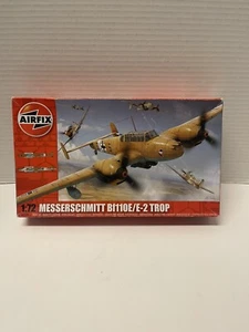 Airfix 1.72 Scale Messerscmitt Bf110E/E-2Trop Kit Open Box Sealed Bags - Picture 1 of 7
