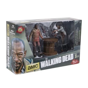 The Walking Dead - 5" Morgan with Impaled Walker & Spike Trap Set - Picture 1 of 3