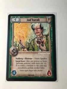 Nothrog   JAD'HARAK   Warlord Saga Of The Storm CCG  ...  SHAMAN - Picture 1 of 1
