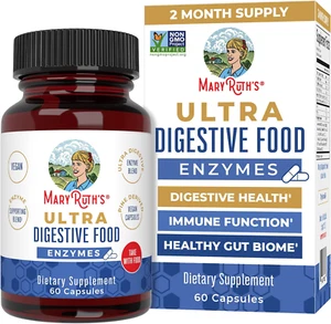 Maryruth Organics Ultra Digestive Enzymes Capsules | up to 2 Month Supply | Supp - Picture 1 of 12