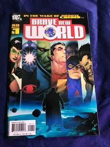 BRAVE NEW WORLD #1 NM DC COMICS - PRIMERA APARICIÓN RYAN CHOI - ATOM - Imagen 1 de 2