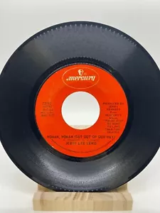 JERRY LEE LEWIS Woman, Woman (Get Out / Touching Home MERCURY 73192 45 VINYL 7" - Imagen 1 de 2