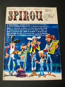 Spirou n°1339 Spécial Noël 1963 avec Agenda non monté TBE - Picture 1 of 5