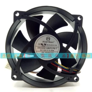 PELKO MOTORS D9225X12BPCP8-7 12V 0.35A 9225 CPU 4-Wire 9CM Chassis Fan - Picture 1 of 4