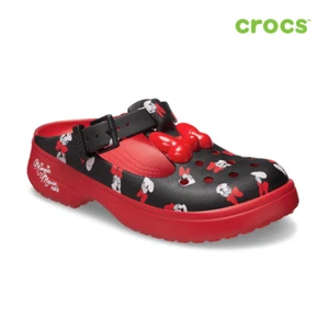 NEW CROCS Minnie Mouse Mary Jane 211143 RED / BLACK - Picture 1 of 6