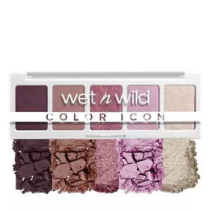 Wet n wild Color Icon Eyeshadow Makeup 5 Pan Palette, Matte, Shimmer, Metallic, - Picture 1 of 1