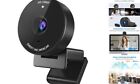  1080P Webcam - USB Webcam with Microphone 1080P 70°FOV Webcam w/ Privacy Cover