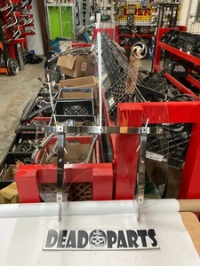 Harley roadking flhr tall clear detachable windshield windscreen look - Picture 1 of 5