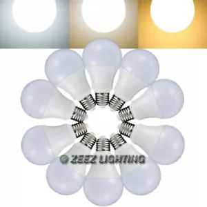 5W 7W 9W 12W LED A19 Light Bulbs Equivalent 40W 60W 75W 100W Incandescent Lamp - Picture 1 of 60