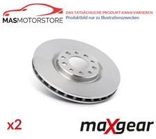 BRAKE DISCS SET PAIR MAXGEAR 19-4775 2PCS A FOR TOYOTA RAV 4 III,PRIUS PLUS