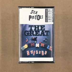 SEX PISTOLS Cassette Tape GREAT ROCK AND ROLL SWINDLE 90s Reissue SID VICIOUS - Foto 1 di 6