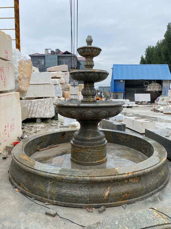 HERMOSA FUENTE DE GRANITO TALLADO - FGF53 Foto 1 de 1