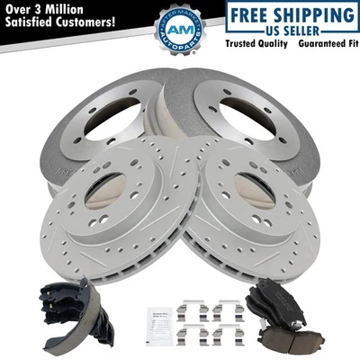 Kit de pastillas de freno y rotor, zapata y batería para varias marcas y modelos Foto 1 de 4