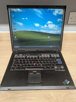 VINTAGE IBM Thinkpad R52 Intel Pentium 1.73GHz 2GB/80GB HDD WINDOWS XP - Image 1 of 4