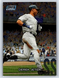 2018 Topps Stadium Club Chrome Derek Jeter #SCC-275 HOF New York Yankees - Foto 1 di 2