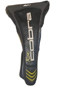 King Cobra Driver L4v Head Cover Black Gold  Jacket Magnet Closure - Picture 1 of 4