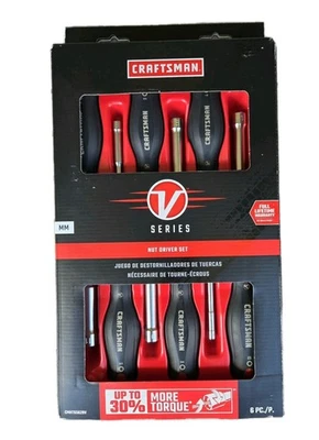 CRAFTSMAN V-Series Metric Hex Nut Driver Set  6 Piece  CMHT65629V New - Image 1 of 4