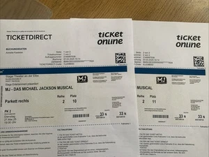 HEUTE! - Tickets Für MJ Das Musical, Michael Jackson, 19:00 Uhr In Hamburg. - Bild 1 von 3