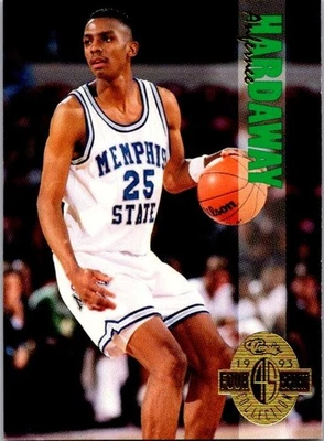 1993 Classic Four Sport #2 Anfernee Hardaway RC Memphis Tigers Orlando Magic HOF - Image 1 of 2