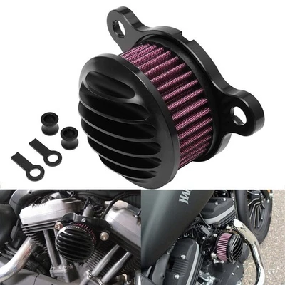 Air Cleaner Intake Filter System Kit For Harley Sportster XL 883 1200 1988-2022 - Image 1 of 4