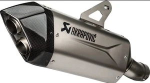 Akrapovic Slip-On Line Exhausts Titanium #S-B13SO4-HJGT - Picture 1 of 3