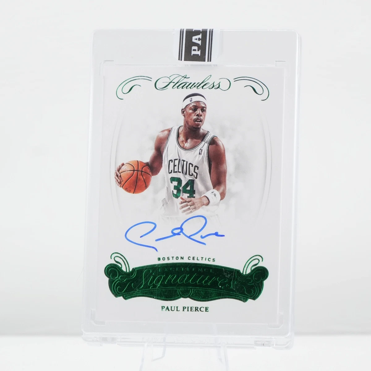 Panini Paul Pierce Basketball Autographed Sports Trading Cards