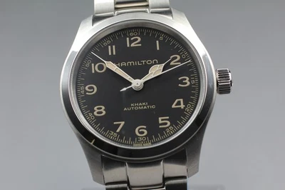 [ w/Box, Paper ] Hamilton Khaki Field Murph H70405130 Black Dial Automatic Watch - image 1 of 4