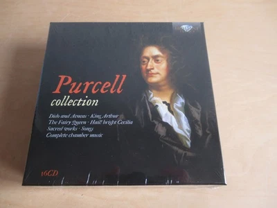 Henry Purcell Collection-Chamber Music, Songs u.a.-16er CD Box-Original verpackt - Bild 1 von 3