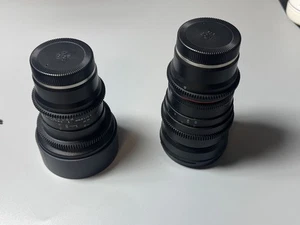 Rokinon 14mm T3.1 Cine DS + 35mm T1.5 Cine Lens Sony E Mount Bundle Grade A - Picture 1 of 17