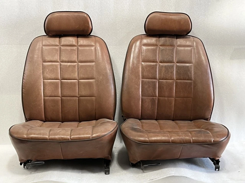 1976 1977 1978 1979 1980 1981 HONDA ACCORD SEDAN DRIVER PASSENGER FRONT SEATS - Изображение 1 из 4