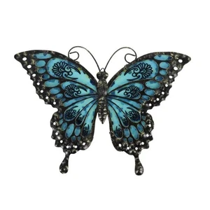 LIFFY Metal Butterfly Wall Decor Outdoor Indoor Metal Wall Art - Picture 1 of 6