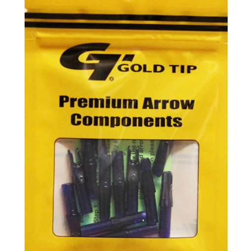 Gold Tip 12pk .246 GT Series Nock Blue Archery Arrow  Replacements #01153 - Image 1 of 1