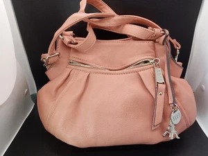 Elle Pink Crossbody with Handles Purse/Bag - Picture 1 of 7