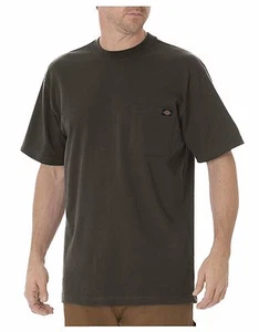 Maglietta tascabile Dickies manica corta pesante. Dickies Pocket T WS450 BV Oliva - Foto 1 di 1