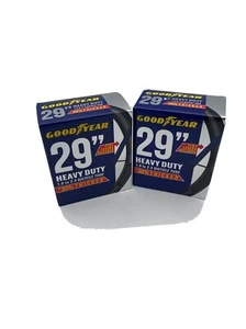 (2) Goodyear 29"x1.9"-2.3" 30% más grueso tubo de bicicleta de alta resistencia palancas de neumáticos incluidas - Imagen 1 de 3