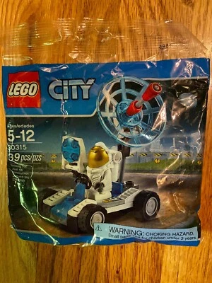 LEGO City 30315 Space Utility Vehicle with Astronaut - Polybag - Unopened - Image 1 of 2