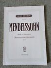 MENDELSSOHN - Sommernachtstraum. Op. 61. Studienpartitur. Noten