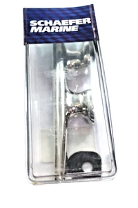 Schaefer Marine Hardware Chrome Rope Cleat G840 8" #60-200 New in Package - Picture 1 of 4