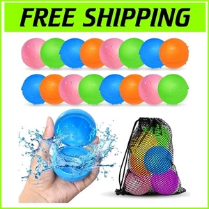 Award-Winning 16-Pack Water Balloons - Quick Fill & Leak-Free Outdoor Toy - Picture 1 of 10