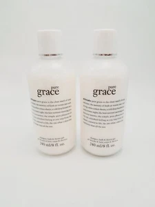 PHILOSOPHY PURE GRACE SHAMPOO, BAD & DUSCHGEL 2 x 8 OZ - NEU VERSIEGELT - Bild 1 von 2