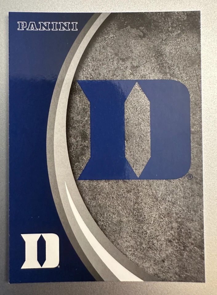 Tarjeta con logotipo Panini Collegiate Duke Blue Devils 2015 # 6 Foto 1 de 1