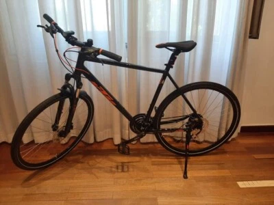 BICI MTB KTM LIFE TRACK (mai usata) MET BLACK (ORANGE) - SHIMANO ACERA - 56cm/L - Immagine 1 di 4