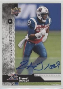 2018 Upper Deck CFL Autograph 64 Ernest Jackson Montreal Alouettes Auto - Picture 1 of 1
